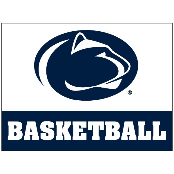 removable sticker with Penn State Athletic Logo above Basketball